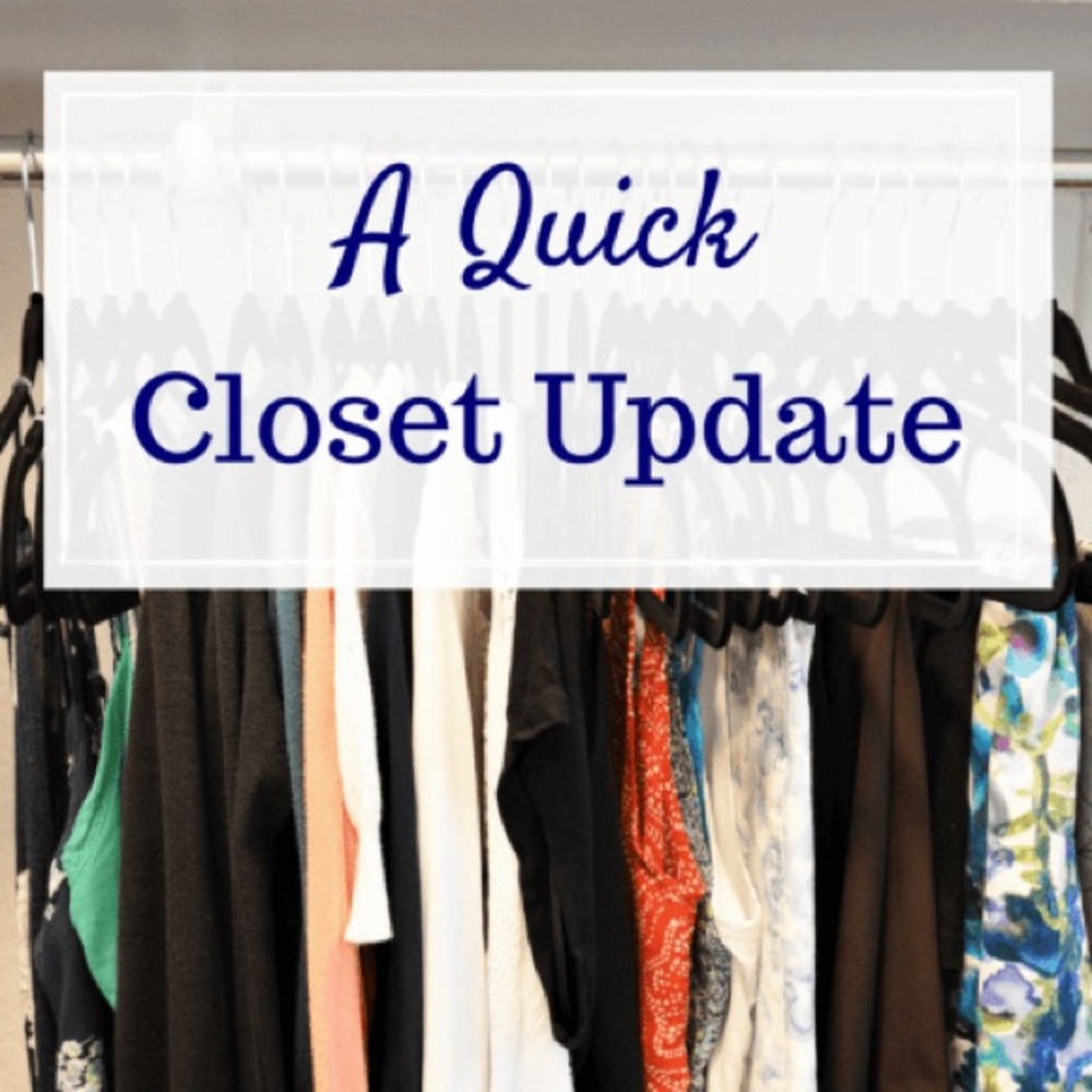Will be updating my closet with new items!